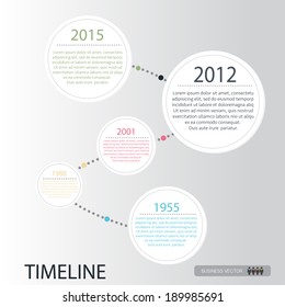 vector abstract flat design flow chart timeline infographic