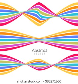Vector abstract flat lines background for business.