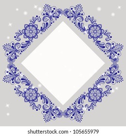 vector abstract floral  background