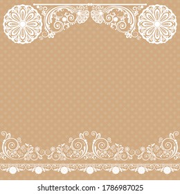 vector abstract floral  background with decorative flowers for design