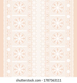 vector abstract floral  background. Lace pattern vector.