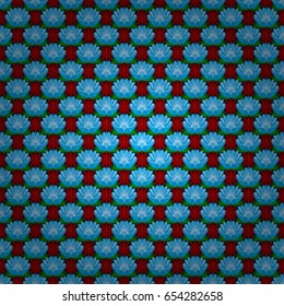 Vector abstract floral background. Seamless pattern with many small flowers. Seamless floral pattern.