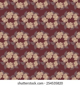Vector abstract floral illustration