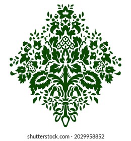 vector abstract floral ornament illustration