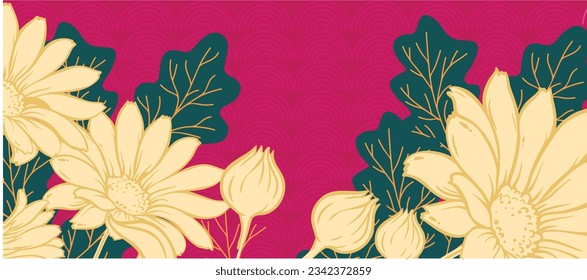 vector abstract floral pattern design flower patter