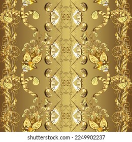 vector abstract floral wreath from golden doodle fantasy leaves and flower on a colors. Hand drawn decorative frame, album cover, greeting card, vintage Art deco style.