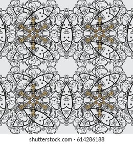 Vector abstract floral wreath from white doodle fantasy leaves and flower on a gray background. Hand drawn decorative frame, album cover, greeting card, vintage Art deco style.