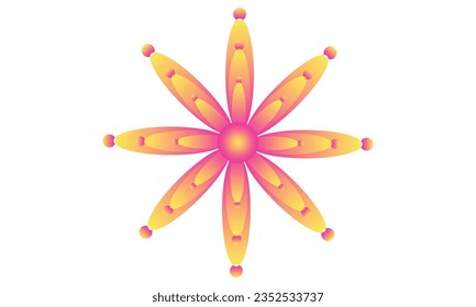 Vector abstract flower background vector illustration for your design