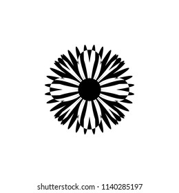 Vector abstract flower Icon