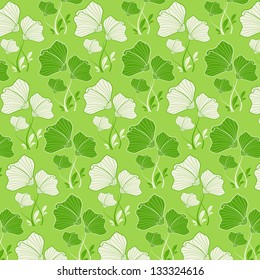 vector abstract flower pattern background
