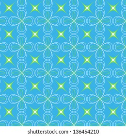 vector abstract flower pattern background
