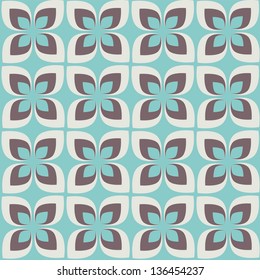vector abstract flower pattern background