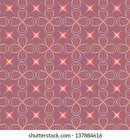 vector abstract flower pattern background