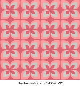 vector abstract flower pattern background