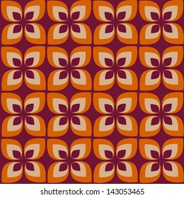 vector abstract flower pattern background