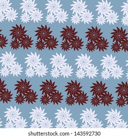 vector abstract flower pattern background