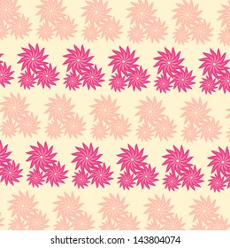 vector abstract flower pattern background