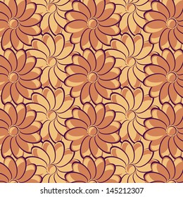 vector abstract flower pattern background