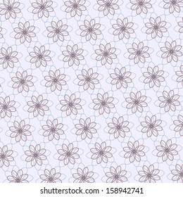 vector abstract flower pattern background
