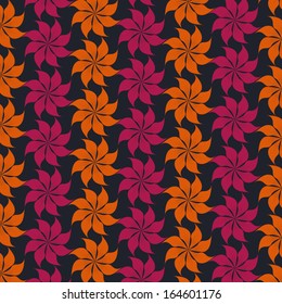 vector abstract flower pattern background