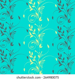 vector abstract flower pattern background
