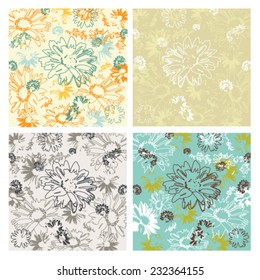 vector, abstract, flower,pattern, elegance, floral texture