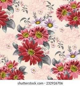 vector, abstract, flower,pattern, elegance, floral texture