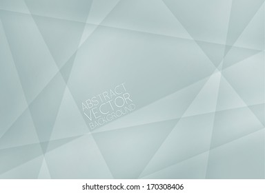 Vector abstract folded paper background with place for your text