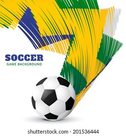 vector abstract football game design background