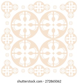 Vector abstract footprint background.