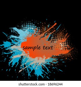 vector abstract frame