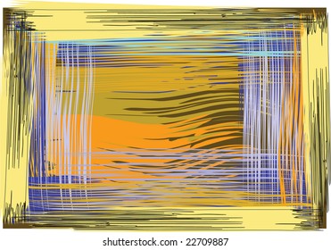 vector abstract frame