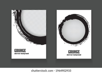 Vektor abstraktes Bild-Clipping-Maskenelement. Design für Flyer, Banner, Poster oder Cover-Buch.
