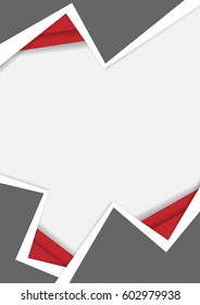 Vector abstract frame. Corporate design. Annual reports template. Eps10