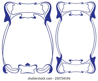 Vector abstract framework from the bound plants for decoration and design