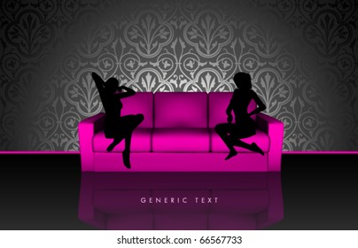 Vector Abstract Furniture Design
