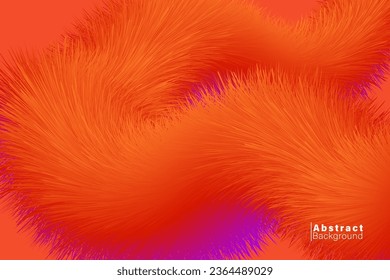  Vector abstract furry background style