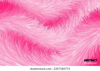 Vector abstract furry modern style background