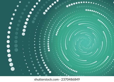 Vector abstract future digital landscape and particle points, technological geometric digital background.