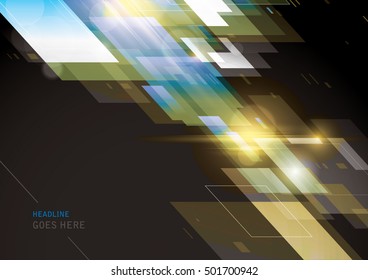 Vector de fondo futurista abstracto