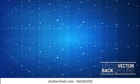 Vector Abstract futuristic background