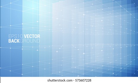 Vector Abstract futuristic background