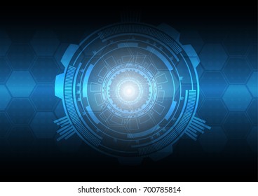 Vector abstract futuristic background. Technology concept.