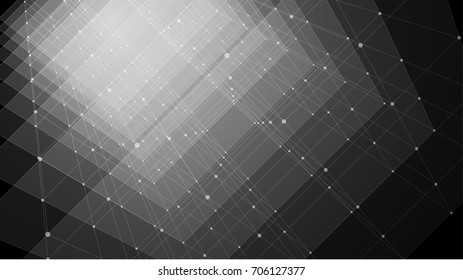 Vector Abstract futuristic board, Illustration high computer technology dark black color background. Hi-tech digital technology concept