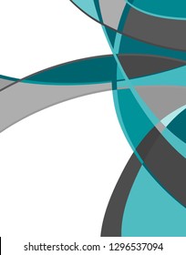 Vector abstract futuristic Geometrical concept illustration - layer template