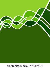 Vector abstract futuristic Geometrical concept illustration - layer template