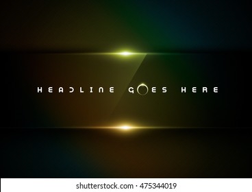 Vector of abstract futuristic glossy background