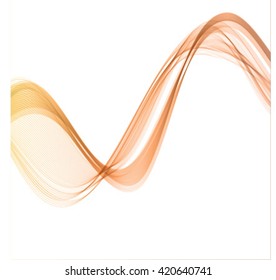 Vector Abstract Futuristic Modern Background. Waves or lines