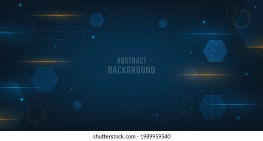 Vector abstract futuristic technology concept background.