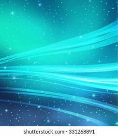 Vector Abstract Galaxy Background for presentation design